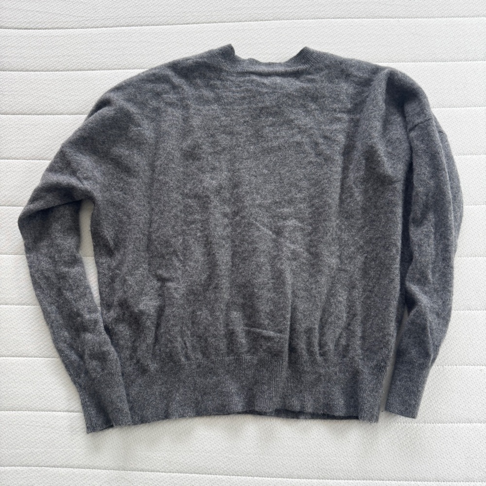 Madewell (Re)sponsible Cashmere Oversized Crewneck Sweater - Picture 7 of 7